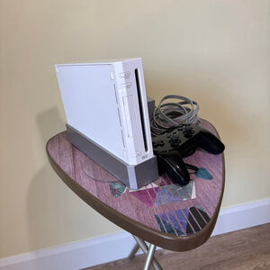 Nintendo Wii Console White with Black Controller